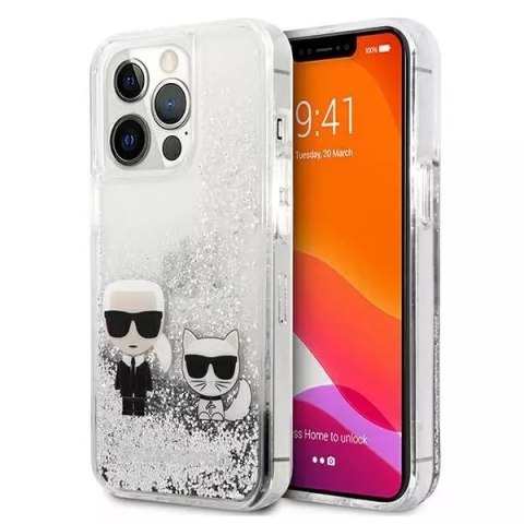 Karl Lagerfeld Etui Karl Lagerfeld KLHCP13XGKCS do iPhone 13 Pro Max 6,7" hardcase Liquid Glitter Karl&Choupette Karl Lagerfeld Etui Karl Lagerfeld KLHCP13XGKCS do iPhone 13 Pro Max 6,7" hardcase Liquid Glitter Karl&Choupette