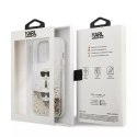 Karl Lagerfeld Etui Karl Lagerfeld KLHCP13XKICGLD do iPhone 13 Pro Max 6,7" hardcase Liquid Glitter Karl&Choupette Head