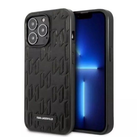 Karl Lagerfeld Etui Karl Lagerfeld KLHCP13XMNMP1K do iPhone 13 Pro Max 6,7" hardcase Monogram Plaque Karl Lagerfeld Etui Karl Lagerfeld KLHCP13XMNMP1K do iPhone 13 Pro Max 6,7" hardcase Monogram Plaque