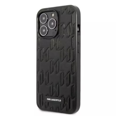 Karl Lagerfeld Etui Karl Lagerfeld KLHCP13XMNMP1K do iPhone 13 Pro Max 6,7" hardcase Monogram Plaque Karl Lagerfeld Etui Karl Lagerfeld KLHCP13XMNMP1K do iPhone 13 Pro Max 6,7" hardcase Monogram Plaque