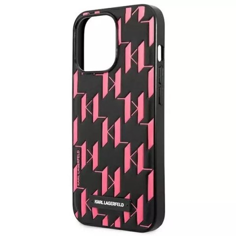 Karl Lagerfeld Etui Karl Lagerfeld KLHCP13XMNMP1P do iPhone 13 Pro Max 6,7" hardcase Monogram Plaque Karl Lagerfeld Etui Karl Lagerfeld KLHCP13XMNMP1P do iPhone 13 Pro Max 6,7" hardcase Monogram Plaque