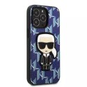 Karl Lagerfeld Etui Karl Lagerfeld KLHCP13XPMNIKBL do iPhone 13 Pro Max 6,7" hardcase Monogram Ikonik Patch