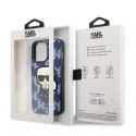 Karl Lagerfeld Etui Karl Lagerfeld KLHCP13XPMNIKBL do iPhone 13 Pro Max 6,7" hardcase Monogram Ikonik Patch