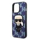Karl Lagerfeld Etui Karl Lagerfeld KLHCP13XPMNIKBL do iPhone 13 Pro Max 6,7" hardcase Monogram Ikonik Patch