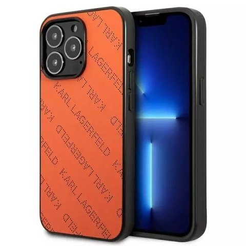 Karl Lagerfeld Etui Karl Lagerfeld KLHCP13XPTLO do iPhone 13 Pro Max 6,7" hardcase Perforated Allover Karl Lagerfeld Etui Karl Lagerfeld KLHCP13XPTLO do iPhone 13 Pro Max 6,7" hardcase Perforated Allover