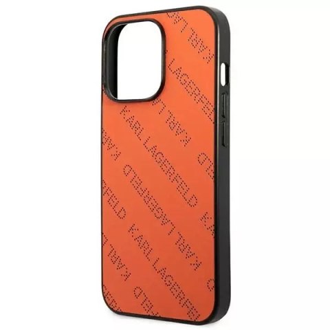 Karl Lagerfeld Etui Karl Lagerfeld KLHCP13XPTLO do iPhone 13 Pro Max 6,7" hardcase Perforated Allover Karl Lagerfeld Etui Karl Lagerfeld KLHCP13XPTLO do iPhone 13 Pro Max 6,7" hardcase Perforated Allover