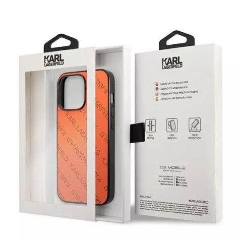 Karl Lagerfeld Etui Karl Lagerfeld KLHCP13XPTLO do iPhone 13 Pro Max 6,7" hardcase Perforated Allover Karl Lagerfeld Etui Karl Lagerfeld KLHCP13XPTLO do iPhone 13 Pro Max 6,7" hardcase Perforated Allover