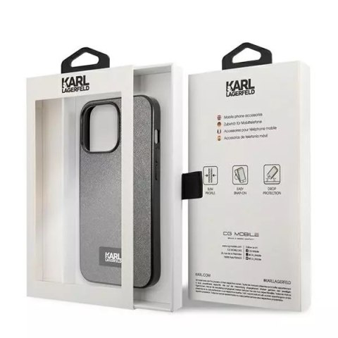Karl Lagerfeld Etui Karl Lagerfeld KLHCP13XSFMP2DG do iPhone 13 Pro Max 6,7" hardcase Saffiano Plaque Karl Lagerfeld Etui Karl Lagerfeld KLHCP13XSFMP2DG do iPhone 13 Pro Max 6,7" hardcase Saffiano Plaque