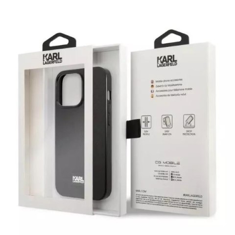 Karl Lagerfeld Etui Karl Lagerfeld KLHCP13XSFMP2K do iPhone 13 Pro Max 6,7" hardcase Saffiano Plaque Karl Lagerfeld Etui Karl Lagerfeld KLHCP13XSFMP2K do iPhone 13 Pro Max 6,7" hardcase Saffiano Plaque