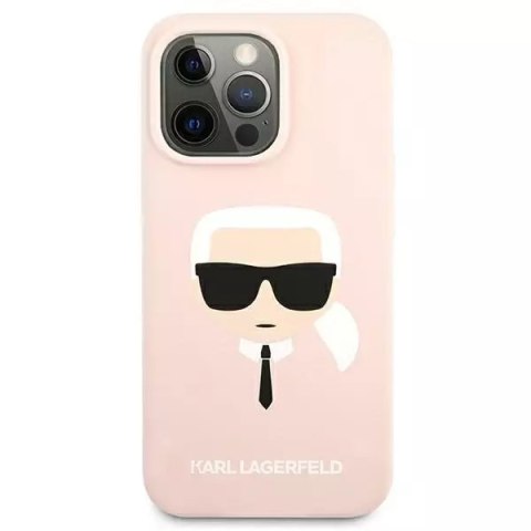 Karl Lagerfeld Etui Karl Lagerfeld KLHCP13XSLKHLP do iPhone 13 Pro Max 6,7" pink hardcase Silicone Karl`s Head Karl Lagerfeld Etui Karl Lagerfeld KLHCP13XSLKHLP do iPhone 13 Pro Max 6,7" pink hardcase Silicone Karl`s Head