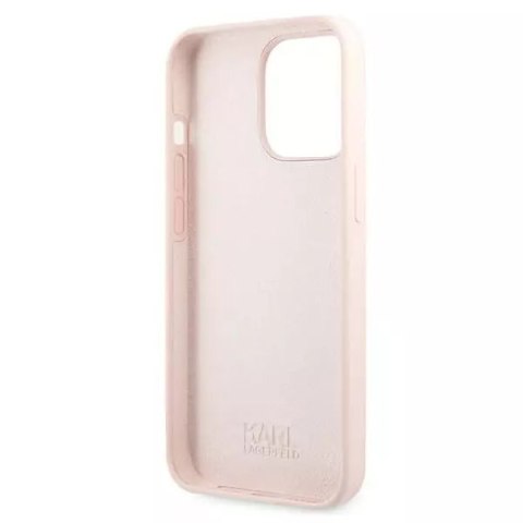 Karl Lagerfeld Etui Karl Lagerfeld KLHCP13XSLKHLP do iPhone 13 Pro Max 6,7" pink hardcase Silicone Karl`s Head Karl Lagerfeld Etui Karl Lagerfeld KLHCP13XSLKHLP do iPhone 13 Pro Max 6,7" pink hardcase Silicone Karl`s Head