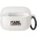 Karl Lagerfeld Etui ochronne na słuchawki Karl Lagerfeld KLAP2HNCHTCT do Apple AirPods Pro 2 cover transparent Ikonik Choupette