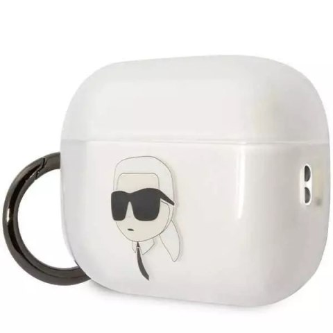Karl Lagerfeld Etui ochronne na słuchawki Karl Lagerfeld KLAP2HNIKTCT do Apple AirPods Pro 2 cover transparent Ikonik Karl Lagerfeld Karl Lagerfeld Etui ochronne na słuchawki Karl Lagerfeld KLAP2HNIKTCT do Apple AirPods Pro 2 cover transparent Ikonik Karl Lagerfeld