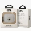 Karl Lagerfeld Etui ochronne na słuchawki Karl Lagerfeld KLAP2HNIKTCT do Apple AirPods Pro 2 cover transparent Ikonik Karl Lagerfeld