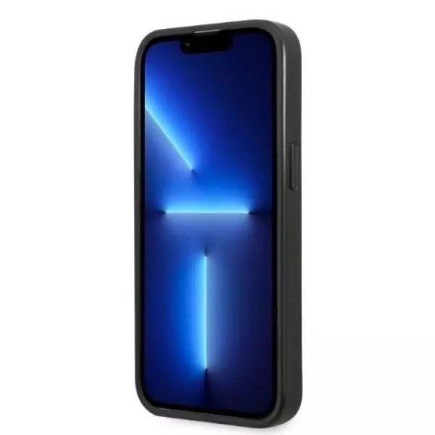 Karl Lagerfeld Etui ochronne na telefon Karl Lagerfeld KLHCP13MSFMP2K do Apple iPhone 13 6,1" hardcase czarny/black Saffiano Plaque Karl Lagerfeld Etui ochronne na telefon Karl Lagerfeld KLHCP13MSFMP2K do Apple iPhone 13 6,1" hardcase czarny/black Saffiano Plaque