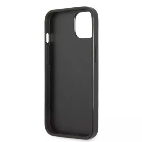 Karl Lagerfeld Etui ochronne na telefon Karl Lagerfeld KLHCP13MSFMP2K do Apple iPhone 13 6,1" hardcase czarny/black Saffiano Plaque Karl Lagerfeld Etui ochronne na telefon Karl Lagerfeld KLHCP13MSFMP2K do Apple iPhone 13 6,1" hardcase czarny/black Saffiano Plaque