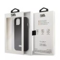 Karl Lagerfeld Etui ochronne na telefon Karl Lagerfeld KLHCP13MSFMP2K do Apple iPhone 13 6,1" hardcase czarny/black Saffiano Plaque