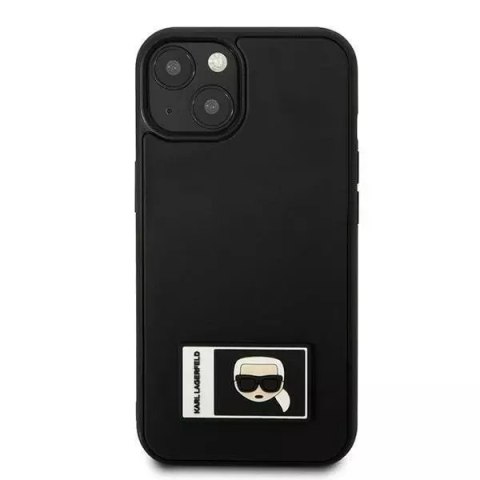 Karl Lagerfeld Etui ochronne na telefon Karl Lagerfeld KLHCP13S3DKPK do Apple iPhone 13 Mini 5,4" czarny/black hardcase Ikonik Patch Karl Lagerfeld Etui ochronne na telefon Karl Lagerfeld KLHCP13S3DKPK do Apple iPhone 13 Mini 5,4" czarny/black hardcase Ikonik Patch