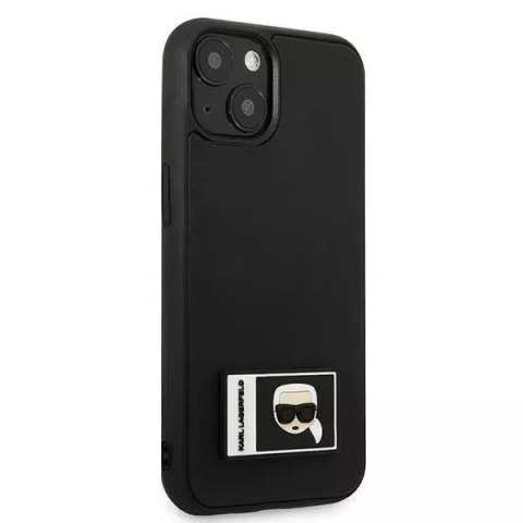 Karl Lagerfeld Etui ochronne na telefon Karl Lagerfeld KLHCP13S3DKPK do Apple iPhone 13 Mini 5,4" czarny/black hardcase Ikonik Patch Karl Lagerfeld Etui ochronne na telefon Karl Lagerfeld KLHCP13S3DKPK do Apple iPhone 13 Mini 5,4" czarny/black hardcase Ikonik Patch