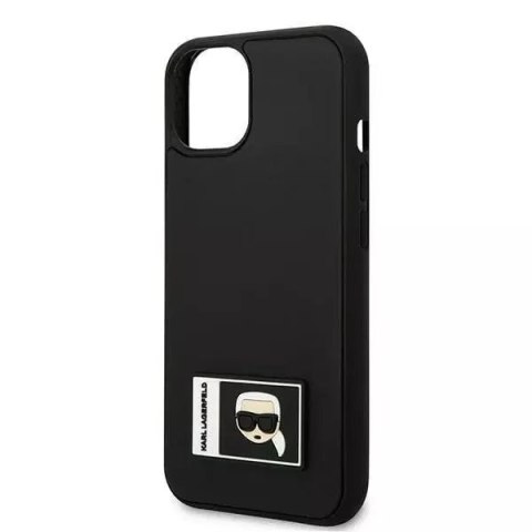 Karl Lagerfeld Etui ochronne na telefon Karl Lagerfeld KLHCP13S3DKPK do Apple iPhone 13 Mini 5,4" czarny/black hardcase Ikonik Patch Karl Lagerfeld Etui ochronne na telefon Karl Lagerfeld KLHCP13S3DKPK do Apple iPhone 13 Mini 5,4" czarny/black hardcase Ikonik Patch