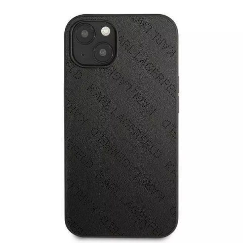 Karl Lagerfeld Etui ochronne na telefon Karl Lagerfeld KLHCP13SPTLK do Apple iPhone 13 Mini 5,4" hardcase czarny/black Perforated Allover Karl Lagerfeld Etui ochronne na telefon Karl Lagerfeld KLHCP13SPTLK do Apple iPhone 13 Mini 5,4" hardcase czarny/black Perforated Allover