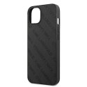 Karl Lagerfeld Etui ochronne na telefon Karl Lagerfeld KLHCP13SPTLK do Apple iPhone 13 Mini 5,4" hardcase czarny/black Perforated Allover