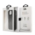 Karl Lagerfeld Etui ochronne na telefon Karl Lagerfeld KLHCP13SPTLK do Apple iPhone 13 Mini 5,4" hardcase czarny/black Perforated Allover