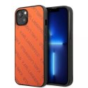Karl Lagerfeld Etui ochronne na telefon Karl Lagerfeld KLHCP13SPTLO do Apple iPhone 13 Mini 5,4" hardcase pomarańczowy/orange Perforated Allove