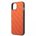 Karl Lagerfeld Etui ochronne na telefon Karl Lagerfeld KLHCP13SPTLO do Apple iPhone 13 Mini 5,4" hardcase pomarańczowy/orange Perforated Allove