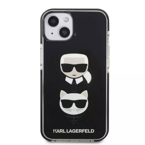 Karl Lagerfeld Etui ochronne na telefon Karl Lagerfeld KLHCP13STPE2TK do Apple iPhone 13 Mini 5,4" hardcase czarny/black Karl&Choupette Head Karl Lagerfeld Etui ochronne na telefon Karl Lagerfeld KLHCP13STPE2TK do Apple iPhone 13 Mini 5,4" hardcase czarny/black Karl&Choupette Head