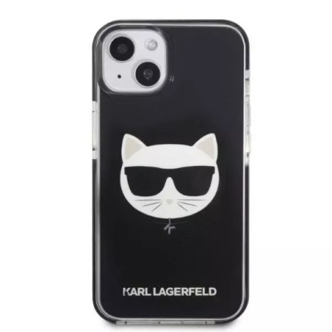 Karl Lagerfeld Etui ochronne na telefon Karl Lagerfeld KLHCP13STPECK do Apple iPhone 13 Mini 5,4" hardcase czarny/black Choupette Head Karl Lagerfeld Etui ochronne na telefon Karl Lagerfeld KLHCP13STPECK do Apple iPhone 13 Mini 5,4" hardcase czarny/black Choupette Head