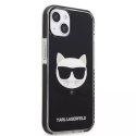 Karl Lagerfeld Etui ochronne na telefon Karl Lagerfeld KLHCP13STPECK do Apple iPhone 13 Mini 5,4" hardcase czarny/black Choupette Head