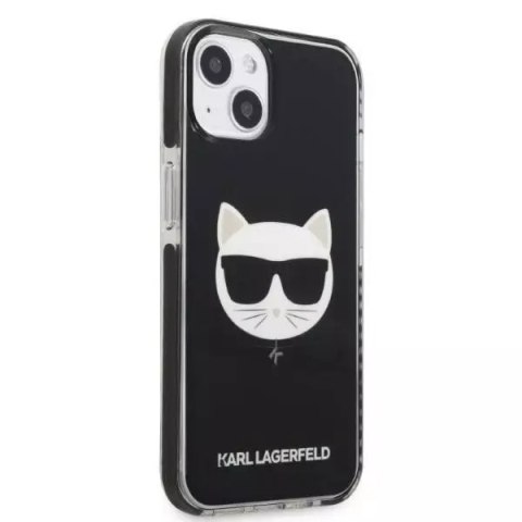 Karl Lagerfeld Etui ochronne na telefon Karl Lagerfeld KLHCP13STPECK do Apple iPhone 13 Mini 5,4" hardcase czarny/black Choupette Head Karl Lagerfeld Etui ochronne na telefon Karl Lagerfeld KLHCP13STPECK do Apple iPhone 13 Mini 5,4" hardcase czarny/black Choupette Head