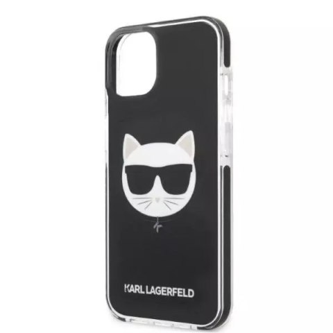 Karl Lagerfeld Etui ochronne na telefon Karl Lagerfeld KLHCP13STPECK do Apple iPhone 13 Mini 5,4" hardcase czarny/black Choupette Head Karl Lagerfeld Etui ochronne na telefon Karl Lagerfeld KLHCP13STPECK do Apple iPhone 13 Mini 5,4" hardcase czarny/black Choupette Head