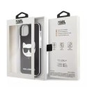 Karl Lagerfeld Etui ochronne na telefon Karl Lagerfeld KLHCP13STPECK do Apple iPhone 13 Mini 5,4" hardcase czarny/black Choupette Head