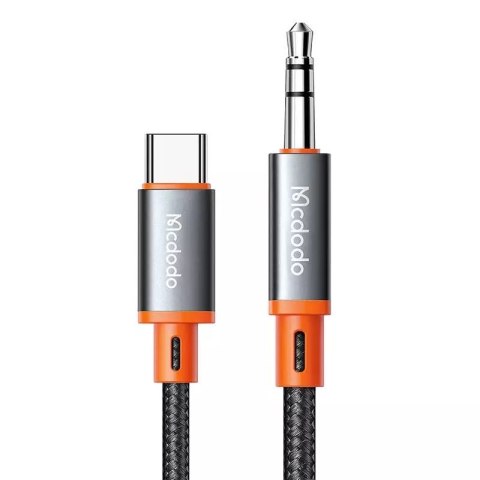 Mcdodo Kabel Mcdodo CA-900 USB-C do mini jack 3.5mm AUX, 1.8m (czarny) Mcdodo Kabel Mcdodo CA-900 USB-C do mini jack 3.5mm AUX, 1.8m (czarny)