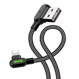 Mcdodo Kabel USB do Lightning, Mcdodo CA-4673, kątowy, 1.8m (czarny)