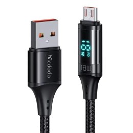 Mcdodo Kabel USB do Micro USB Mcdodo CA-1070, 3A, 1.2m (czarny)