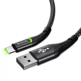 Mcdodo Kabel USB do USB-C Mcdodo Magnificence CA-7960 LED, 1m (czarny)