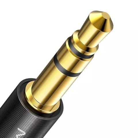 Mcdodo Kabel mini jack 3,5mm AUX Mcdodo CA-6640 1.2m (czarny) Mcdodo Kabel mini jack 3,5mm AUX Mcdodo CA-6640 1.2m (czarny)