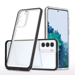 Samsung Etui Clear 3in1 do Samsung Galaxy S23+ Plus silikonowy pokrowiec z ramką czarne
