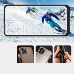 Samsung Etui Clear 3in1 do Samsung Galaxy S23+ Plus silikonowy pokrowiec z ramką czarne