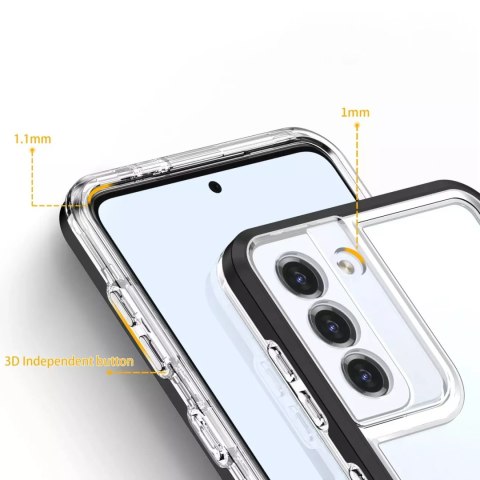 Samsung Etui Clear 3in1 do Samsung Galaxy S23+ Plus silikonowy pokrowiec z ramką czarne Samsung Etui Clear 3in1 do Samsung Galaxy S23+ Plus silikonowy pokrowiec z ramką czarne