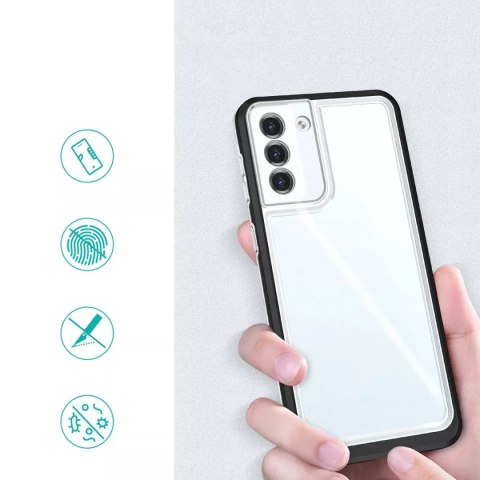 Samsung Etui Clear 3in1 do Samsung Galaxy S23+ Plus silikonowy pokrowiec z ramką czarne Samsung Etui Clear 3in1 do Samsung Galaxy S23+ Plus silikonowy pokrowiec z ramką czarne