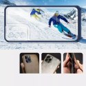Samsung Etui Clear 3in1 do Samsung Galaxy S23+ Plus silikonowy pokrowiec z ramką niebieskie
