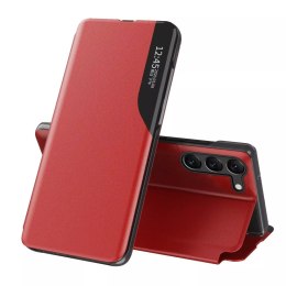 Samsung Etui Eco Leather View Case do Samsung Galaxy S23+ Plus z klapką podstawka czerwone
