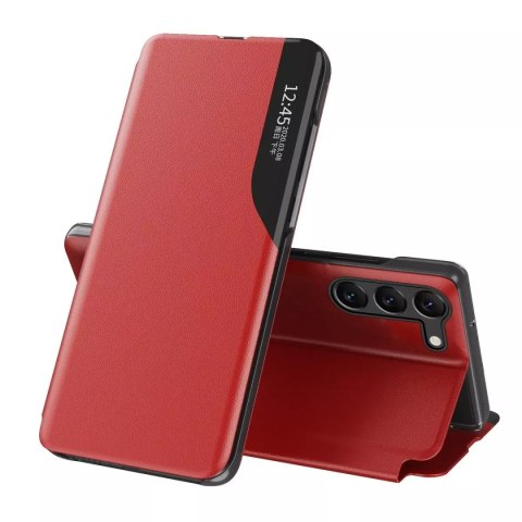 Samsung Etui Eco Leather View Case do Samsung Galaxy S23+ Plus z klapką podstawka czerwone Samsung Etui Eco Leather View Case do Samsung Galaxy S23+ Plus z klapką podstawka czerwone