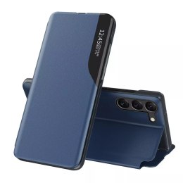 Samsung Etui Eco Leather View Case do Samsung Galaxy S23+ Plus z klapką podstawka niebieskie