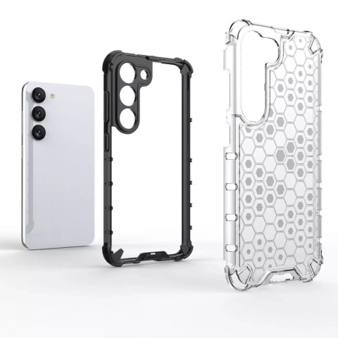 Samsung Etui Honeycomb do Samsung Galaxy S23 pancerny hybrydowy pokrowiec czarne Samsung Etui Honeycomb do Samsung Galaxy S23 pancerny hybrydowy pokrowiec czarne