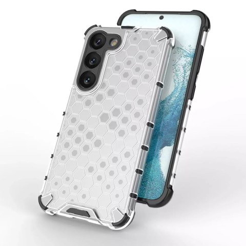 Samsung Etui Honeycomb do Samsung Galaxy S23 pancerny hybrydowy pokrowiec czarne Samsung Etui Honeycomb do Samsung Galaxy S23 pancerny hybrydowy pokrowiec czarne